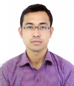 Portrait of Shri Binod Salam, MCS