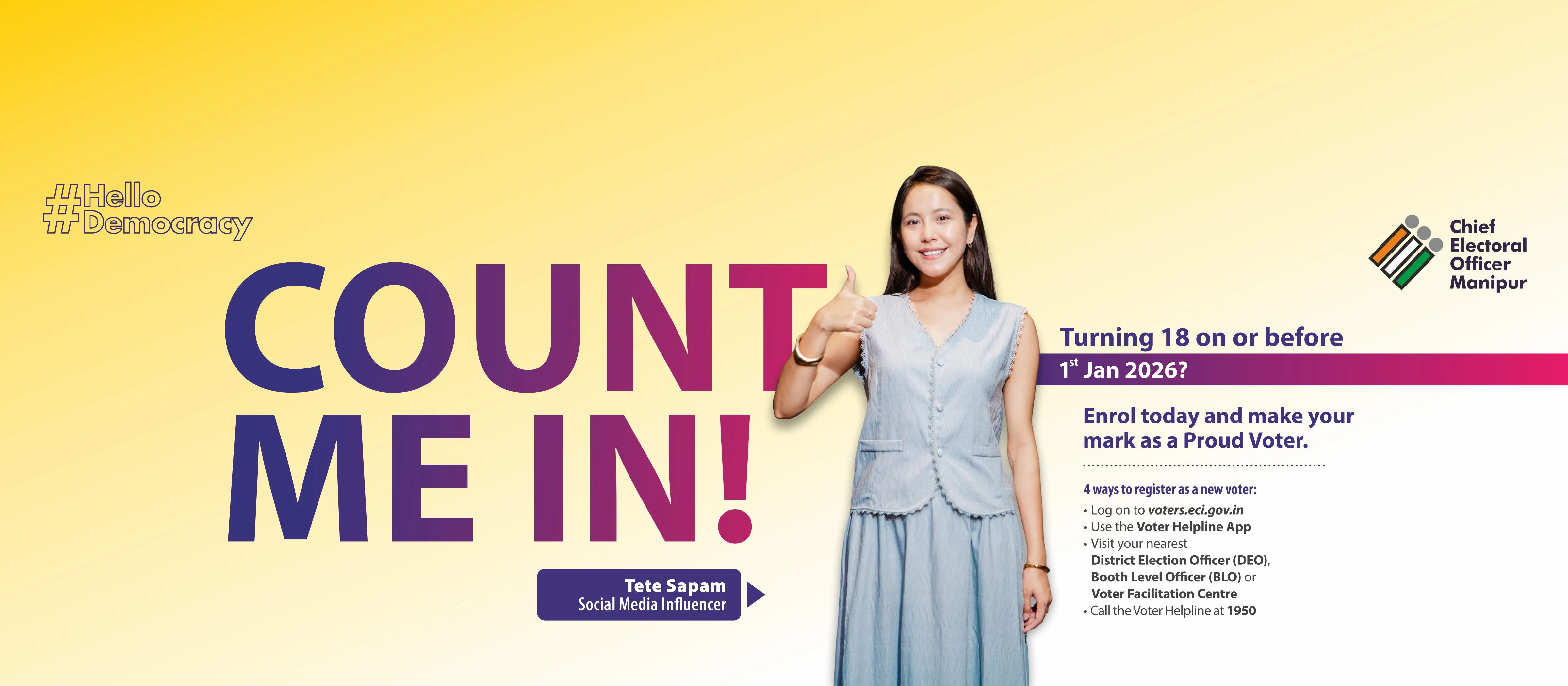 Website Banner 3 - Hello Democracy